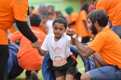 300 ކުދިންނާއެކު ދިރާގު ސްޕެޝަލް ސްޕޯޓްސް ފެސްޓިވަލް ބާއްވައިފި