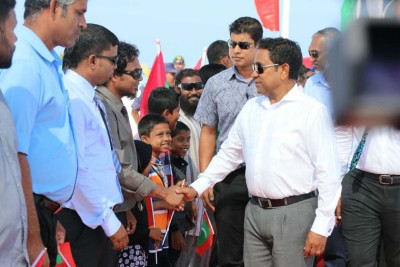 ރައީސް ކުޅުދުއްފުއްޓަށް ފުރާވަޑައިގެންފި