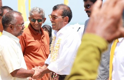 މާފަރު އެއާޕޯޓު ތަރައްގީ ކުރަން ކުރީގެ ސަރުކާރުން ރިޝްވަތު ނެގި: ނަޝީދު