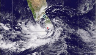 ލަންކާ ކައިރީގައި އުފެދިފައިވާ ކޮޅިގަނޑުގެ ބާރުގަދަވެ، އެގައުމަށް ރެޑް އެލާޓް ނެރެފި