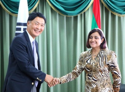 ރާއްޖެ އާއި ކޮރެއާގެ ޚާރިޖީ ގުޅުމަށް 50 އަހަރު ފުރުން ފާހަގަ ކުރަން ހޯމަ ދުވަހު