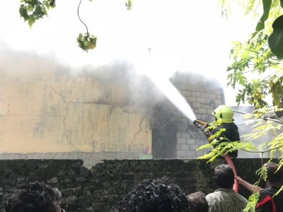 ތިމަރަފުށީ ގެއެއްގައި ރޯވެ ބޭނުންނުކުރެވޭ ވަރަށް އަނދައިފި