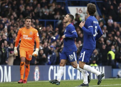 ފަހަތުން އަރައި ޗެލްސީން ނިއުކާސަލް ބަލިކޮށްފި