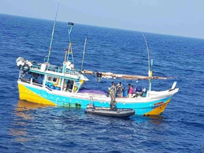 އިއްޔެ ފެނުނު ލަންކާގެ މަސްބޯޓް އުލިގަމަށް ގެންގޮސްފި