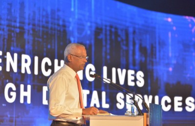 އަމާޒަކީ ޑިޖިޓަލް ޓެކްނޮލޮޖީގެ މަންފާ ރައްޔިތުންނަށް ލިބޭނެ ގޮތް ހެދުން: ރައީސް