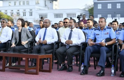 ޖަޕާނުން ފުލުހުންނަށް ދެ މިލިޔަން ޑޮލަރުގެ ތަކެތި ދީފި