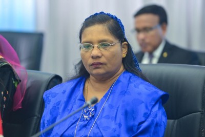 ޒާހިޔާއަށް އެމްބެސެޑާ އެޓް ލާޖުގެ މަގާމު ދެއްވައިފި