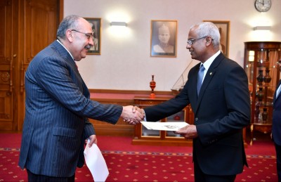 ފަލަސްތީނުގެ މިނިވަންކަމަށް ކުރާ މަސައްކަތަށް ރާއްޖެއިން އަބަދުވެސް ތާއީދު ކުރާނަން: ރައީސް