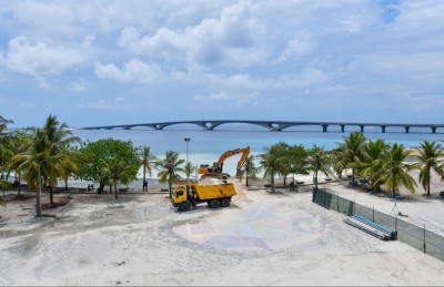 އާޓިފިޝަލް ބީޗު ޕާކަކަށް ހަދައި ރޯދަޔަށް ހުޅުވަނީ