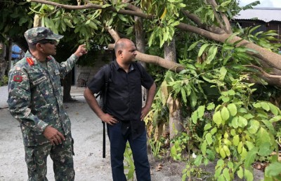 ފޮނަދުއަށް ނަގޫރޯޅި އަރައި އެންމެ ބޮޑަށް ހަލާކުވި ގެތައް މަރާމާތުކޮށްފި