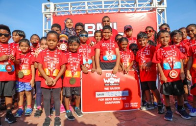 "ބީއެމްއެލް ވައު ކިޑްސް ރަން" 2،000 ބައިވެރިންނާ އެކު ބާއްވައިފި