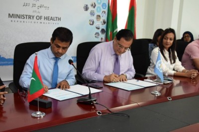 ހެލްތު އެމަޖެންސީ އޮޕަރޭޝަންތަކަށް ބޭނުންކުރާ ތަކެތި ޑަބްލިއުއެޗްއޯއިން ހަދިޔާކޮށްފި