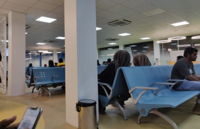 އައިޖީއެމްއެޗުގެ ތިއޭޓަރުން ފެން ލީކުވާތީ އޮޕަރޭޝަންތައް ލަސްވެއްޖެ!