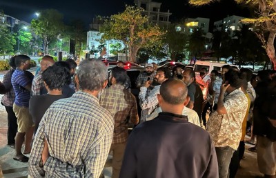 ދަތުރުތައް ހުއްޓާލައި ޓެކްސީ ޑްރައިވަރުން ހިމޭން އިހުތިޖާޖެއް ކޮށްފި