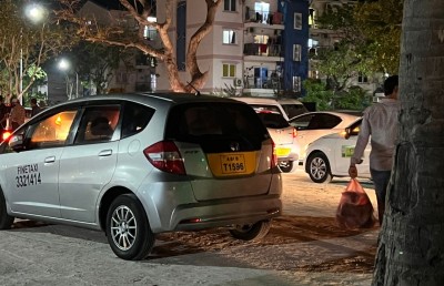 ދަތުރުތައް ހުއްޓާލައި ޓެކްސީ ޑްރައިވަރުން ހިމޭން އިހުތިޖާޖެއް ކޮށްފި