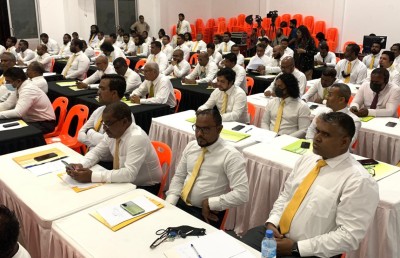 ފައްޔާޒާ އެއްކޮޅަށް ދިން 100 ވޯޓުން އެމްޑީޕީގެ ޗެއާޕާސަން އިންތިހާބު ފަސްކޮށްފި