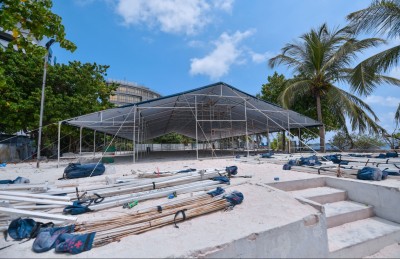 ވެސްޓު ޕާކް ހުރި ތަނާއި ވިލިމާލޭގައި ވަގުތީ މާރުކޭޓެއް