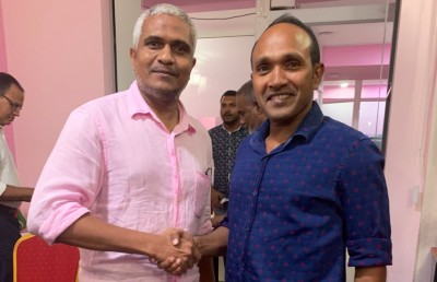 ޔާމީންއާ އެކު ޖަމީލް ތަރާވީހެއްގައި ބައިވެރިވެވަޑައިގެންފި