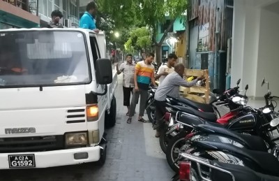 މާލޭގެ ހަ މަގަކުން 85 ޕެލެޓް ނަގައިފި