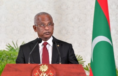ރައީސް މިރޭ ގައުމާ މުޚާތަބު ކުރައްވަނީ