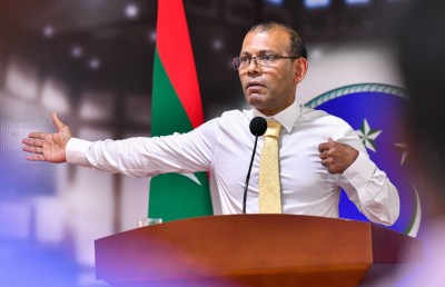 "އިންޑިއާ އައުޓް" ކެމްޕެއިނުގައި ރައްޔިތުން ބައިވެރިނުވާން ނަޝީދު އެދިވަޑައިގެންފި