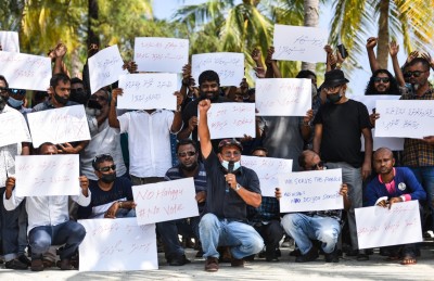 ޓެކްސީ ދަތުރުތައް އަދިވެސް ނުފަށާ، މިއަދު އިހުތިޖާޖުކުރަނީ މާލޭގައި
