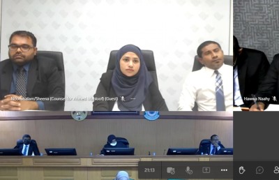 މަހްލޫފްގެ މައްސަލާގައި ހައި ކޯޓުގައި ހިނގީ ޒާތީ ދައުވާއެއްކަމުގެ ބަހުސް