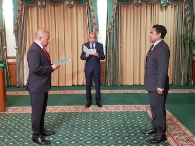 އިލެކްޝަނުގެ މެމްބަރު ކަމަށް ޝަރީފު އައްޔަން ކުރައްވައިފި