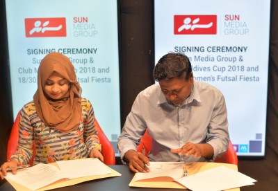 ކްލަބު މޯލްޑިވްސް ކަޕްގެ އޮންލައިން މީޑިއާ ޕާޓްނަރަކަށް މިއަހަރުވެސް ސަން