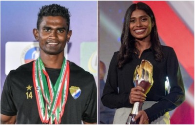 އެންމެ މޮޅު އެތުލީޓުންގެ އެވޯޑް ސާއިދު އާއި ނަބާހާ އަށް