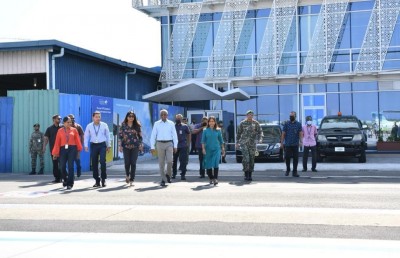 ރައީސް އާއި ނައިބު ރައީސް ފުވައްމުލަކަށް ވަޑައިގެންފި