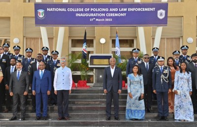 ރައީސް އައްޑޫ ޕޮލިސް އެކަޑަމީ ހުޅުވައި ދެއްވައިފި