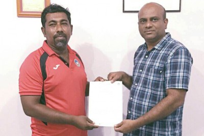 ގޮއިދޫ ޓީމުގެ ކޯޗު ވީއޭއެމްގެ ކޯޗިން ކޯހެއްގައި ލަންކާއަށް!