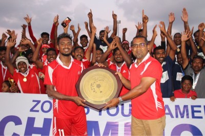 ޕެނެލްޓީ ޖަހައިގެން މީދޫ ބަލިކޮށް، ނިލަންދޫ ޒޯން ޗެމްޕިއަންކަން ހޯދައިފި