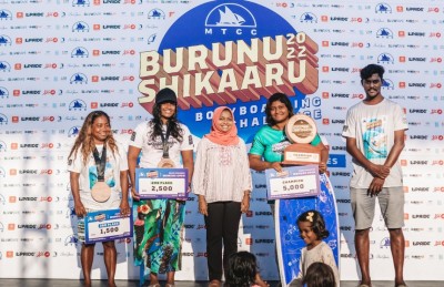 ބޮޑީ ބޯޑިން މުބާރާތުގެ ފައިސާގެ އިނާމު ދިނުމުގައި އަންހެން/ ފިރިހެން ތަފާތުކުރިި މައްސަލައެއް ފެންމަތިވެއްޖެ
