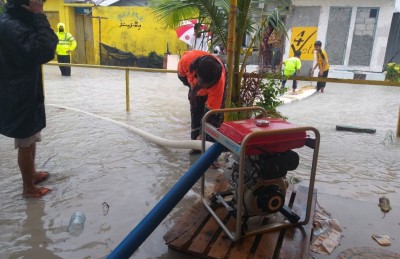 ވިއްސާރާގައި 43 ގެޔަކަށް ފެން ވަދެފައިވޭ، އެކަމަކު ބޮޑު ގެއްލުމެއް ނުވޭ: ޑީއެމްއޭ