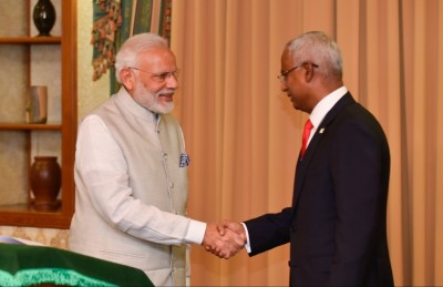 މަޖިލިހުގައި މޯދީ އަށް ތަގްރީރު ކުރެއްވުމުގެ ދައުވަތު ދޭން ފާސްކޮށްފި