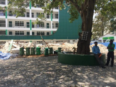 އަމީނިއްޔާގެ ބާ އިމާރާތް ތަޅާލައިފި