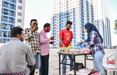 ހިޔާ ފްލެޓް ކައިރީ ކާބޯތަކެތި ވިއްކުން ހުއްޓާލައި ތަން ސާފުކުރަން އަންގައިފި