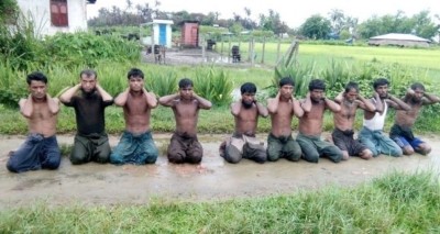 ރޮހިންގާގެ 10 މީހަކު މަރާލުމުގެ ކުށުގައި މިޔަންމާ ސިފައިންގެ ހަތް އޮފިސަރަކު 10 އަހަރަށް ޖަލަށް