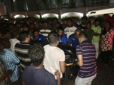 ތަމްރީނު ހަދަމުންދިޔަ ފުލުހަކު މަރުވެއްޖެ