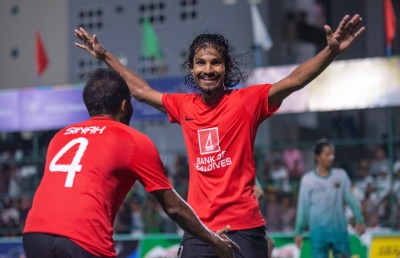 ހާއްޕެ: ފުޓްސަލްގައި ހުއްޓުމެއް ނެތި ކުރިއަށް