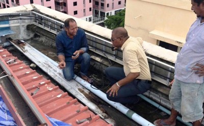 މާލެހިޔާ އަށް ފެން ލީކުވުން ހައްލުކުރަން ބޭނުންވާ ފައިސާ ހޯދަން ފިނޭންސްގައި އެދިއްޖެ