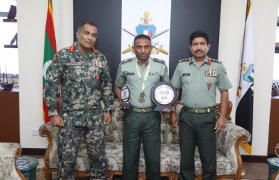 ނަސްރު 80 ވަނަ މެރަތަން އަށް، މެޑަލް ހަދިޔާކުރާނީ ޑިފެންސް މިނިސްޓަރު މާރިޔާ އަށް!