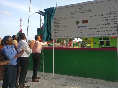 ތުލުސްދޫގައި ނަރުދަމާ ނިޒާމު ގާއިމުކުރުމުގެ އަމަލީ މަސައްކަތް ފަށައިފި