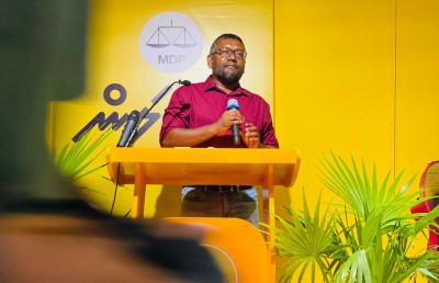 އެމްޑީޕީގެ ސަރުކާރެއް 2023 ގައި ނޯންނަ ގޮތަށް ކުރާ މަސައްކަތް ފެއިލްކޮށްލާނަން: ފައްޔާޒް