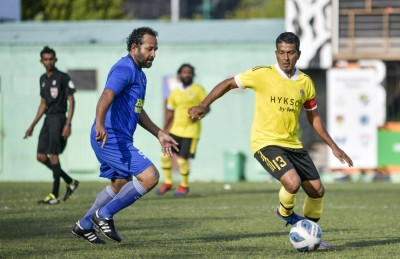 ފައިނަލުގެ ފުރަތަމަ ޖާގަ ހުޅުމާލެ ވެޓެރަންސް ކްލަބަށް