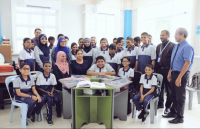 ދަރުމަވަންތަ ސްކޫލުގެ ކްލާސްރޫމުތައް އޭސީކޮށްފި