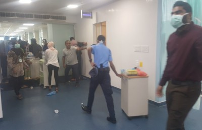 އައިޖީއެމްއެޗުގެ އިންޖީނު ރޫމްގައި އަލިފާނުގެ ހާދިސާއެއް ހިނގައިފި