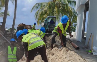 ދަރަވަންދޫ ނަރުދަމާ ނިޒާމަށް ބޭނުންވާ ސާމާނު ގެެންގޮސްފި